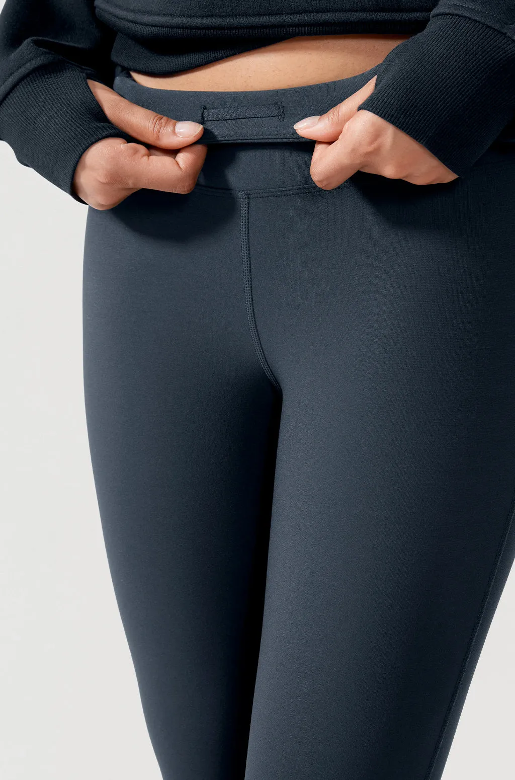 Fleece Lined Flare Leggings 31"