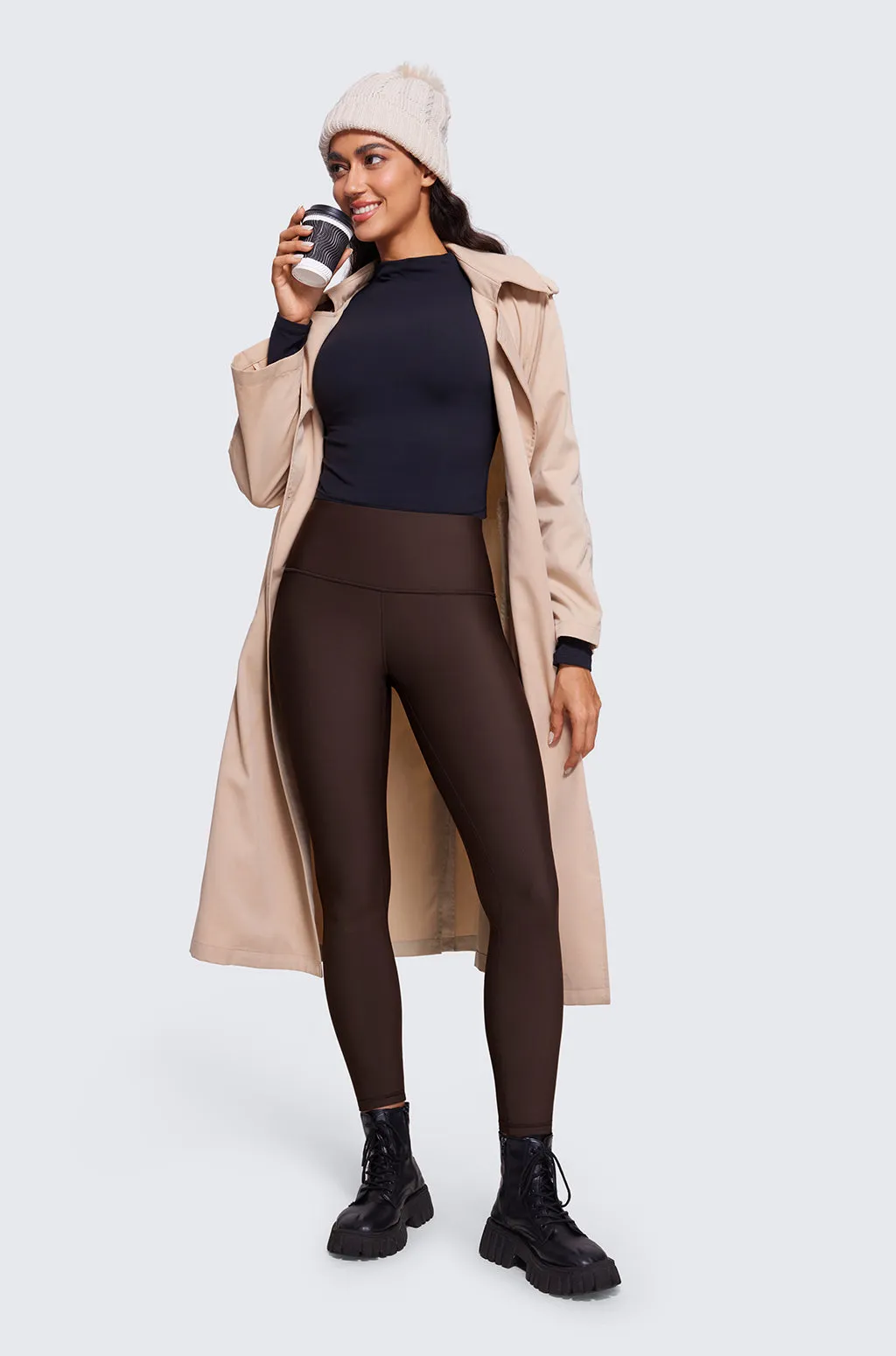 Fleece Lined Leggings 25"