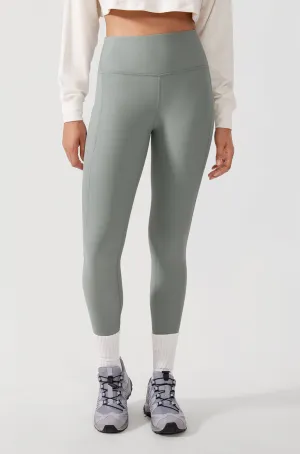 Fleece Lined Leggings with Pockets 26.5"