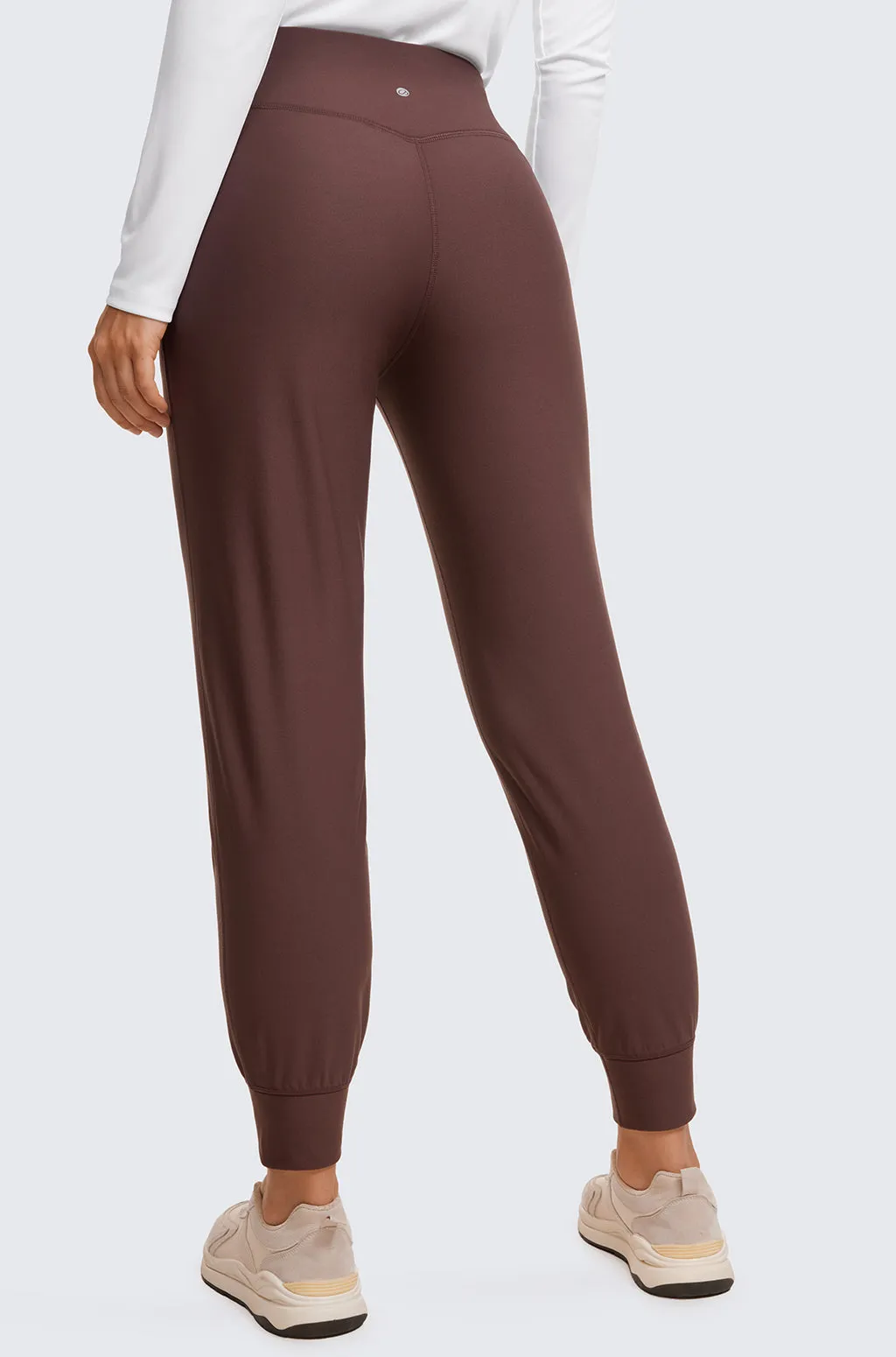 Fleece Lined Pockets Joggers 27.5"