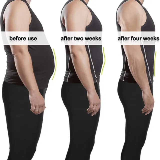 Men's Sweat Sauna Body Shaper Waist Trainer Leggings