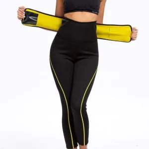 Sports Black High Waisted Gym Sweat Legging For Women