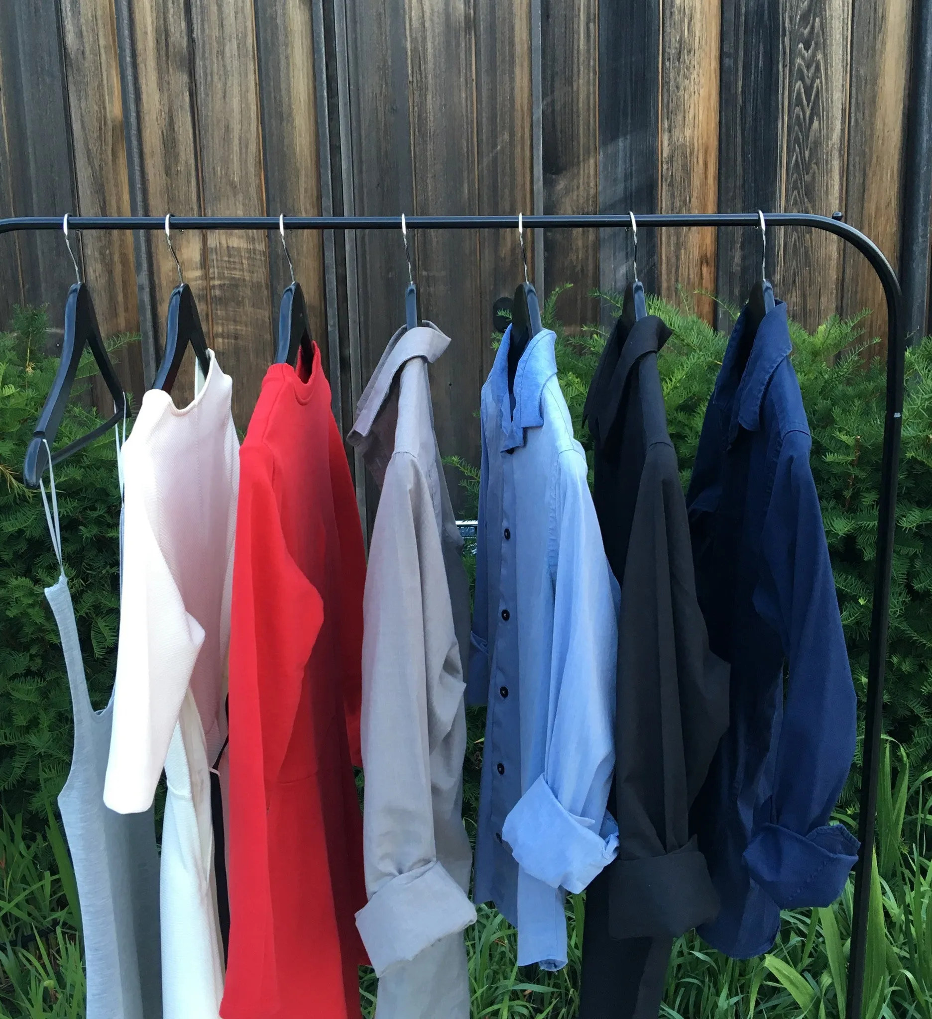 Wood Hangers - Set of 40 (Black)